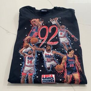 Black Barcelona 92 Olympic Graphic Tee